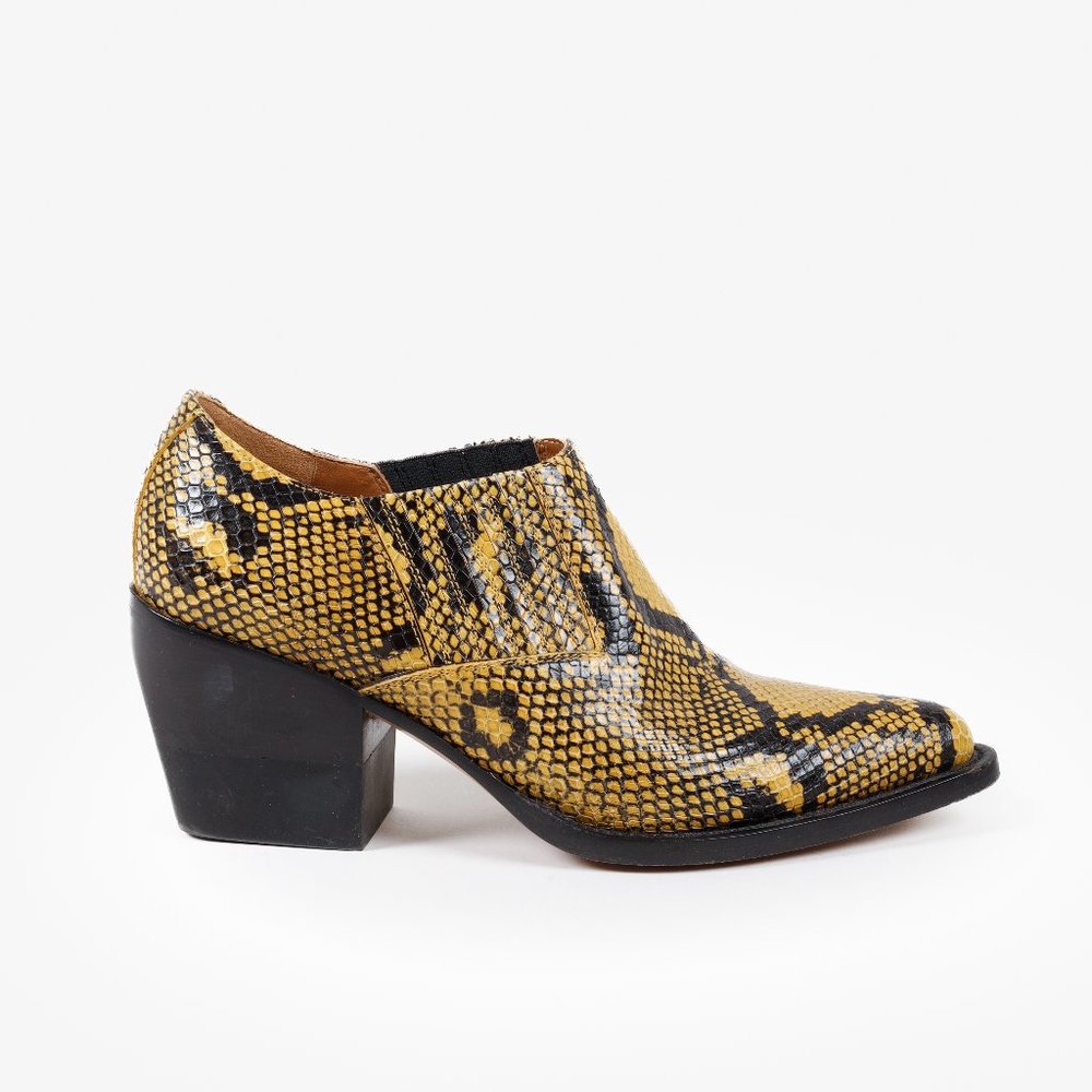 Chlo Rylee Short Python Boots - image 1